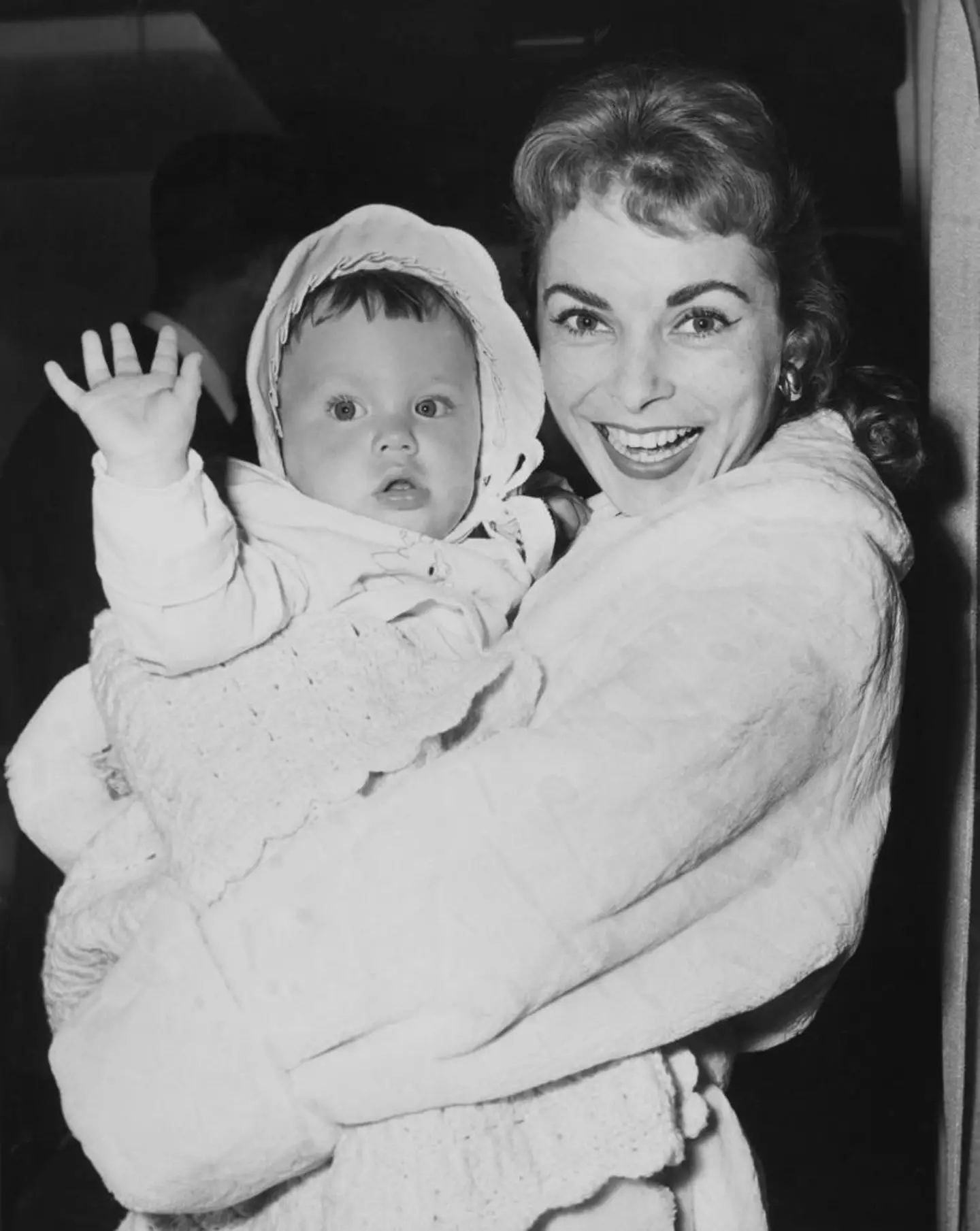 Leigh with Curtis as a baby in 1959 (Archive Photos/Getty Images)