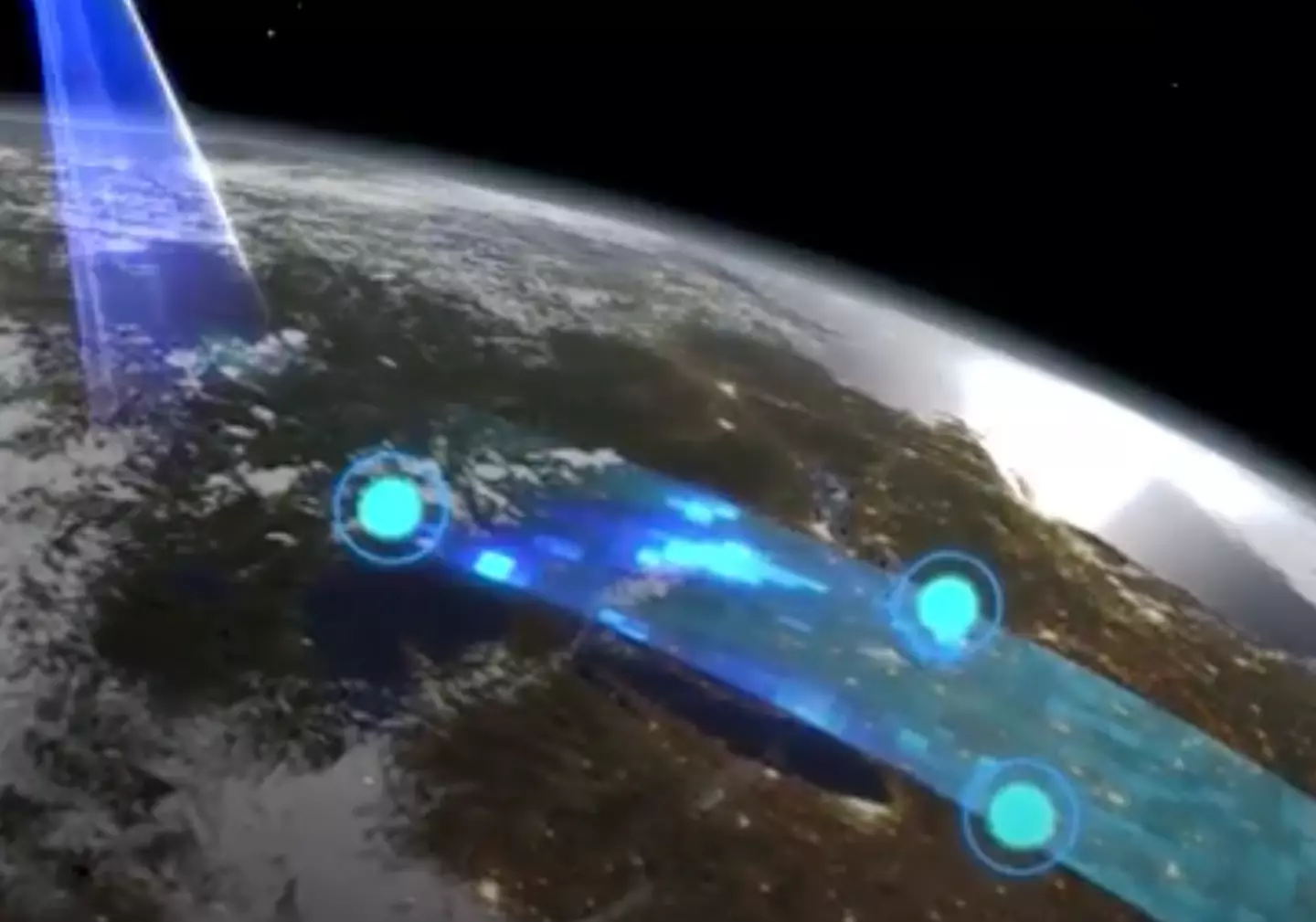 The satellite will map energy infrastructure.