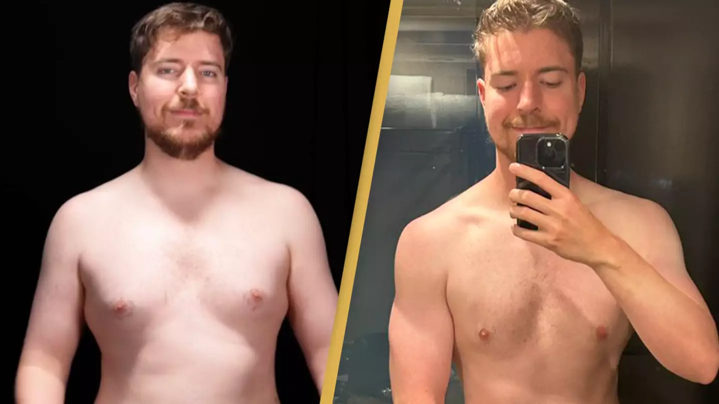 MrBeast shares his insane progress after waking up one day and realizing he was 'obese'