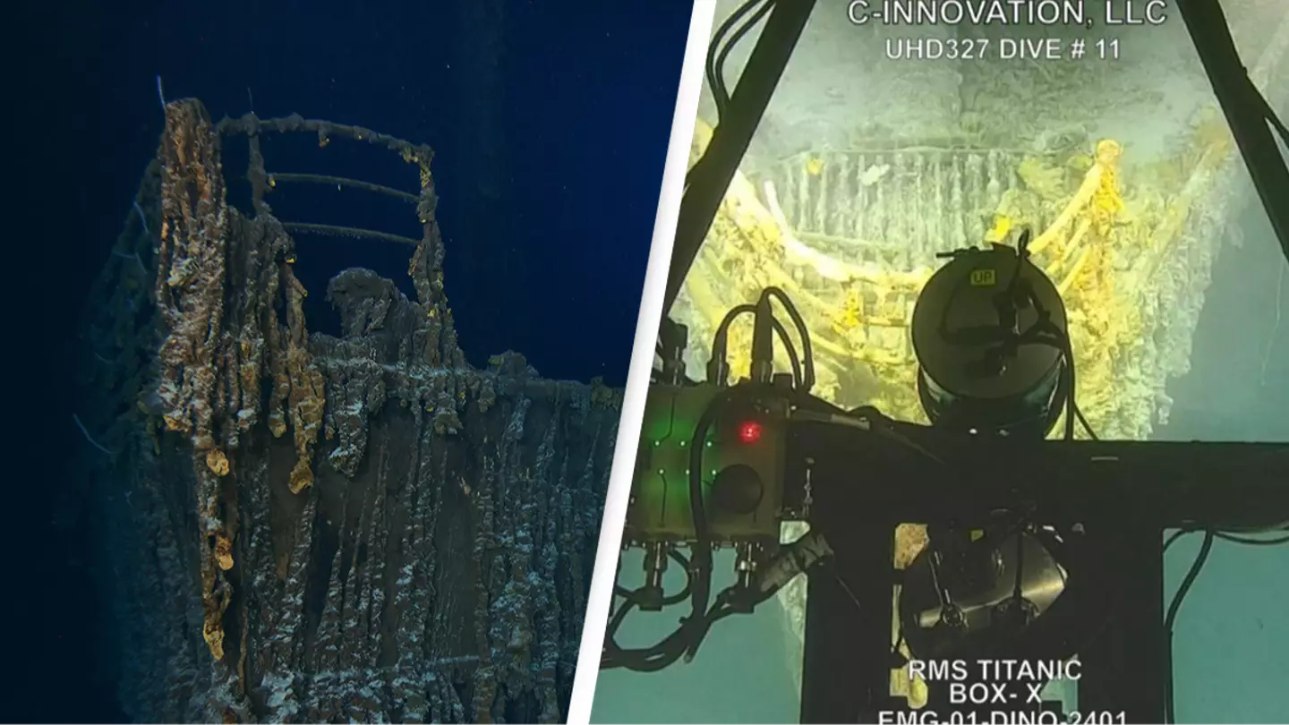 Shocking revelation made as new images of the Titanic are released