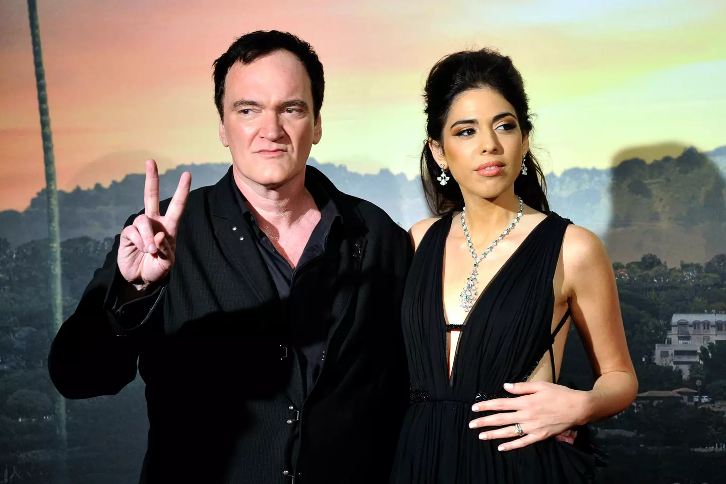 Quentin Tarantino and wife Daniella Pick welcomed their first son, Leo, in 2020 (PA Images)