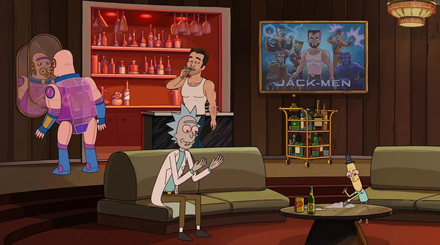 Hugh Jackman's Rick and Morty cameo went down a storm with fans.