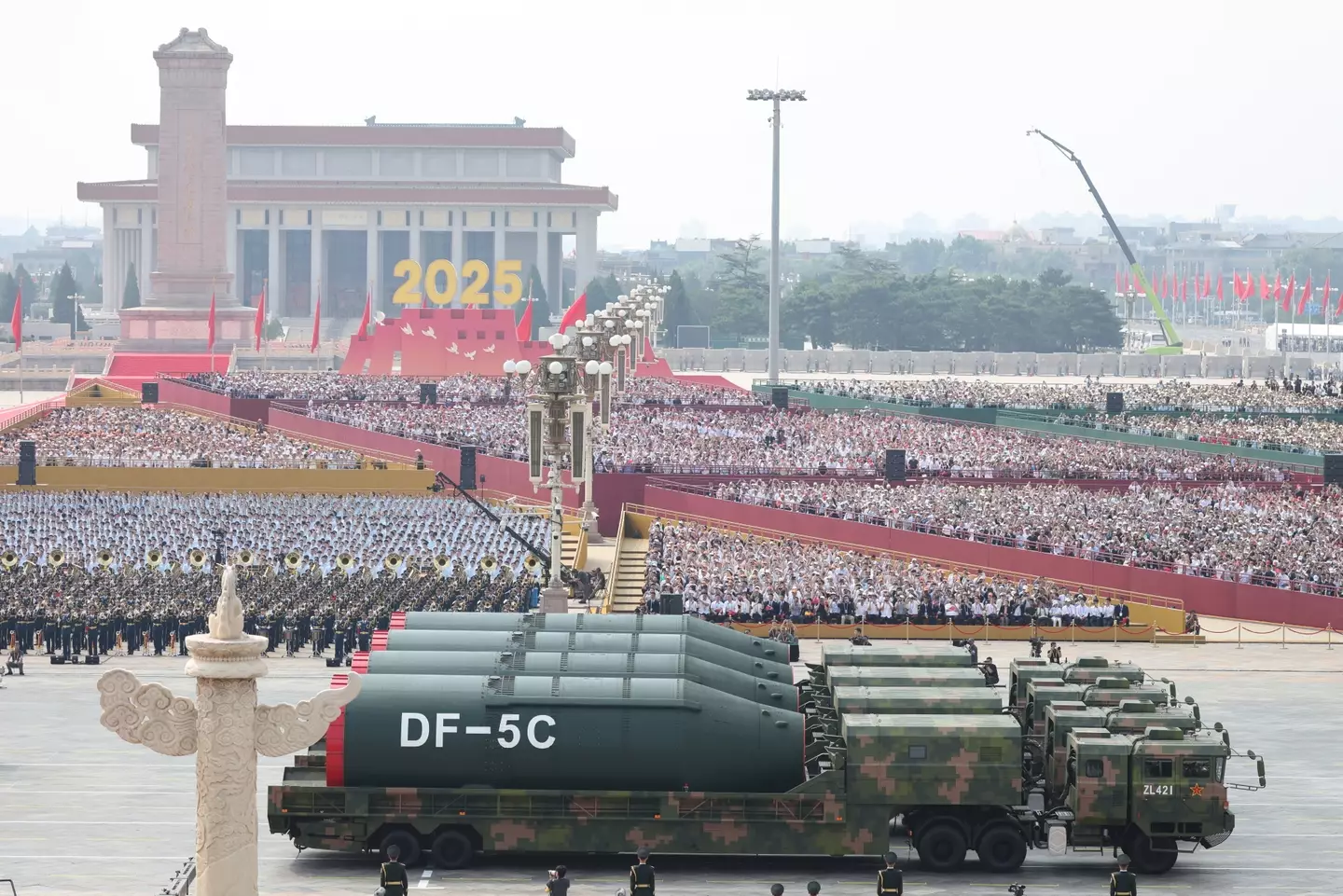 China unveiled many new weapons (Sheng Jiapeng/China News Service/VCG via Getty Images)