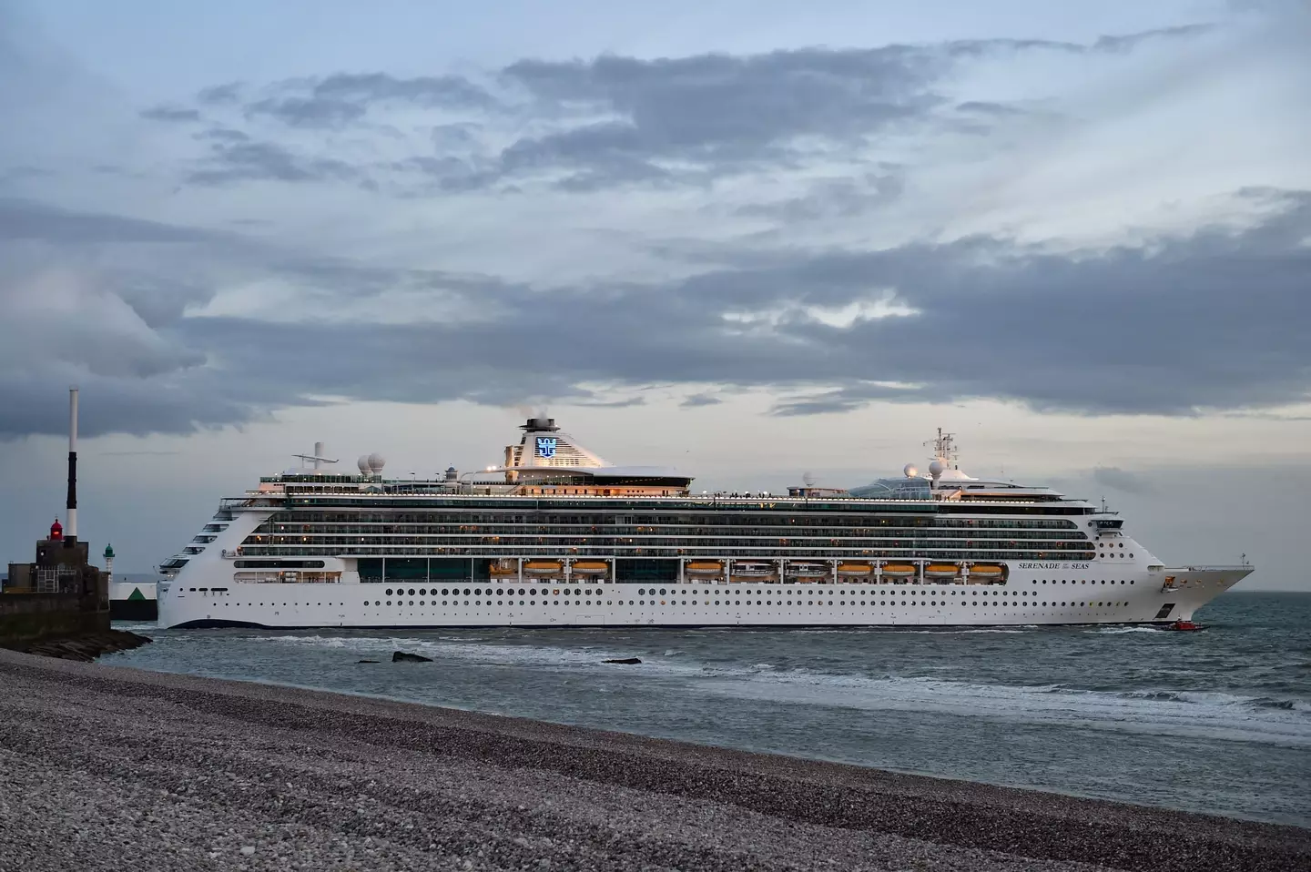 The cruise set sail in December, 2023.