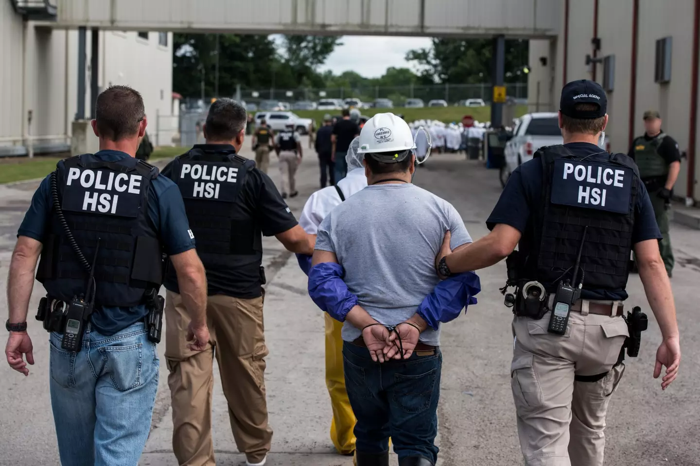 ICE officers have made a staggering number of arrests (Smith Collection/Gado/Getty Images)