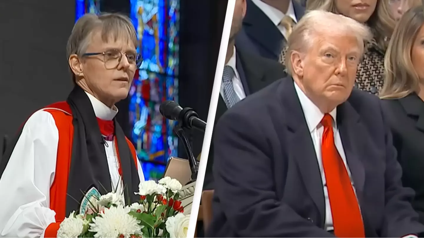 Bishop reveals why she won't apologize to Donald Trump after she asked to 'have mercy' on LGBTQ+ and migrants