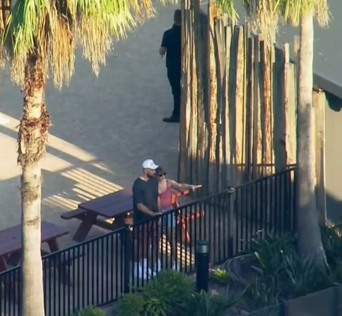 The couple were spotted at Sydney Zoo.