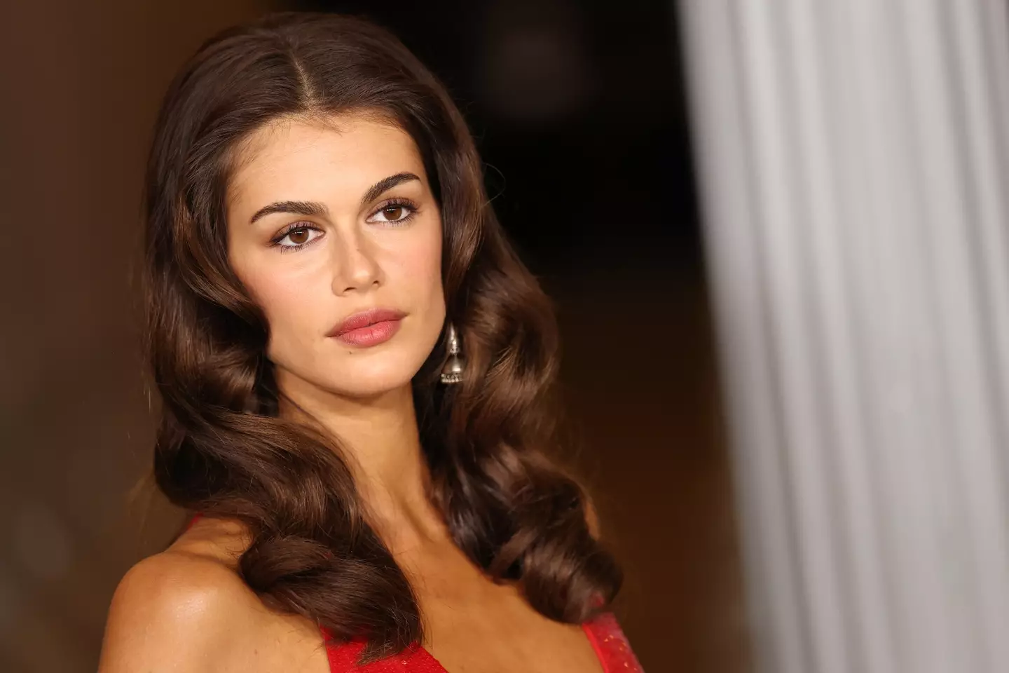 Kai Gerber has explained her childhood and insisted it was normal (Monica Schipper/FilmMagic)