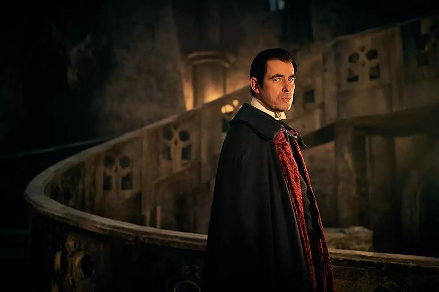 Claes Bang stars as Dracula in the 'smart' three-part miniseries (BBC)
