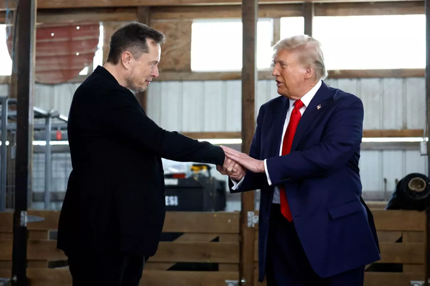 Musk will be spending less time as Donald Trump's DOGE advisor now (Anna Moneymaker/Getty Images)