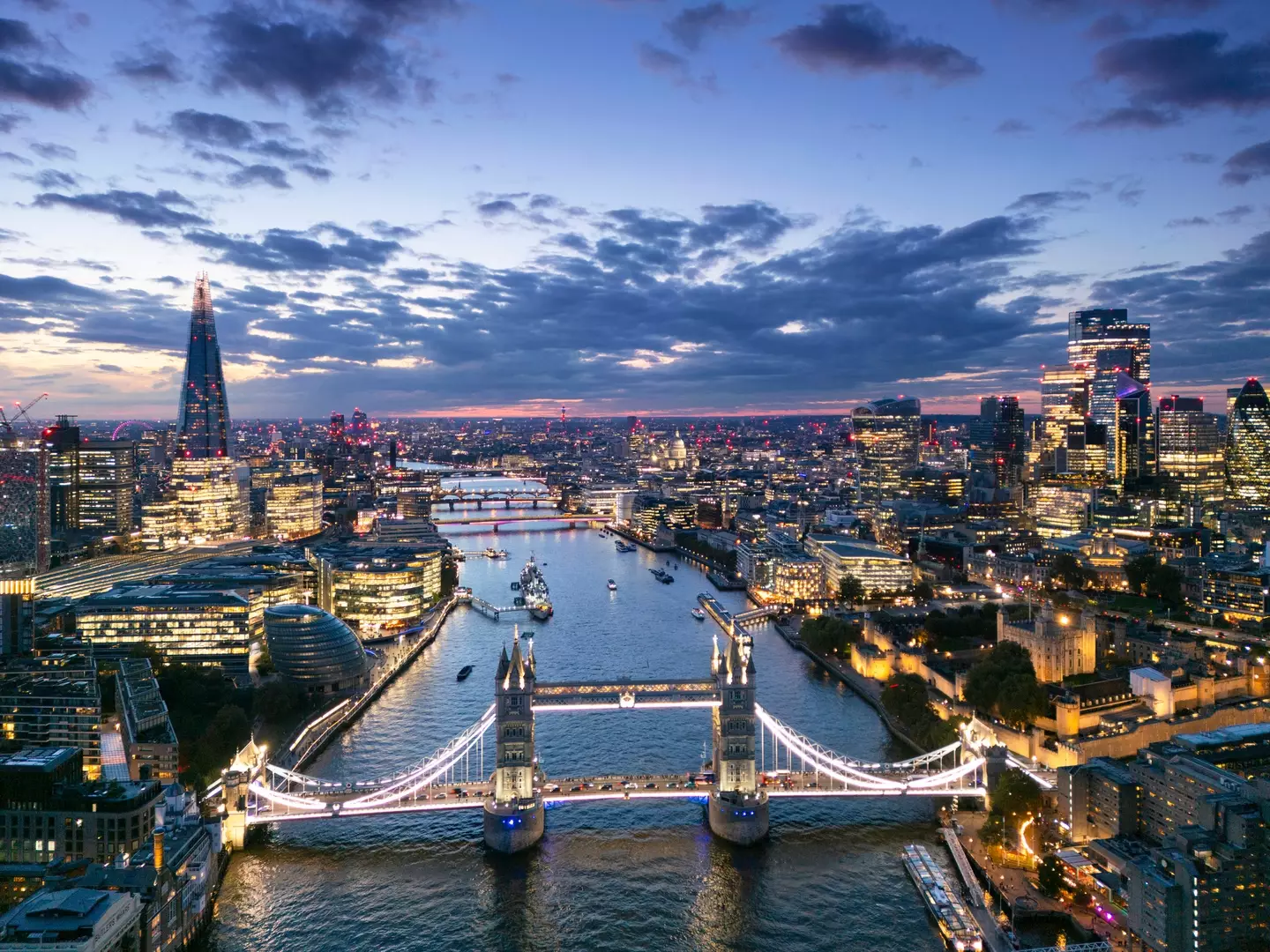 You'll want to avoid London, apparently (Getty Stock Photo)