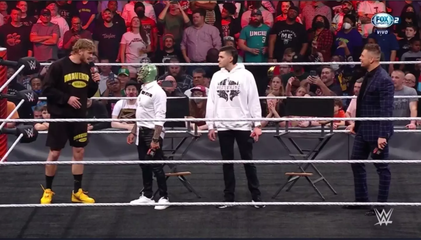 Logan Paul in the WWE Universe.