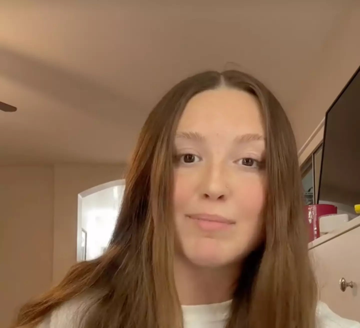 Tiana decided to 'test the waters'.