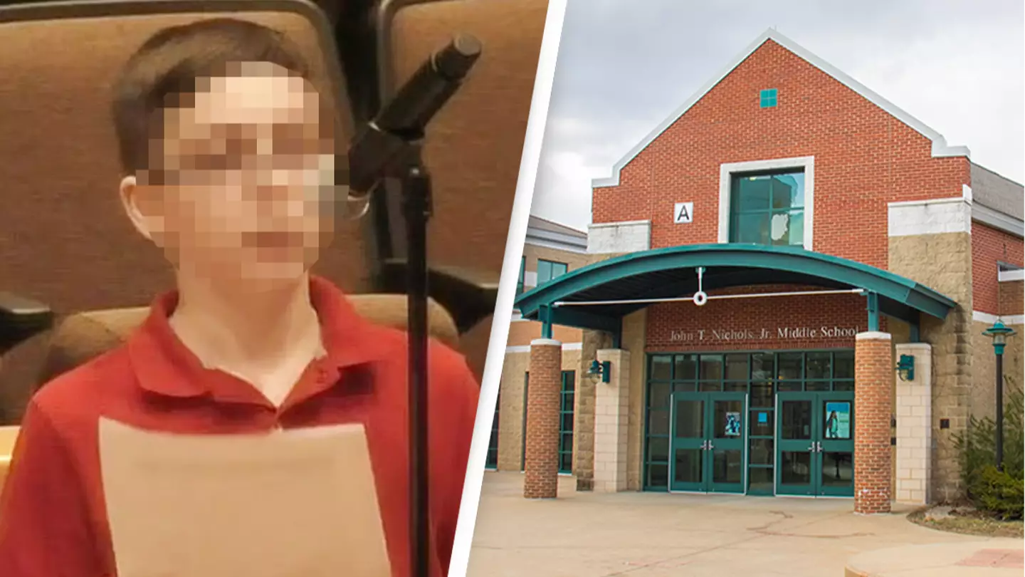 Boy, 12, 'kicked out of class' for wearing shirt that said ‘there are only two genders’