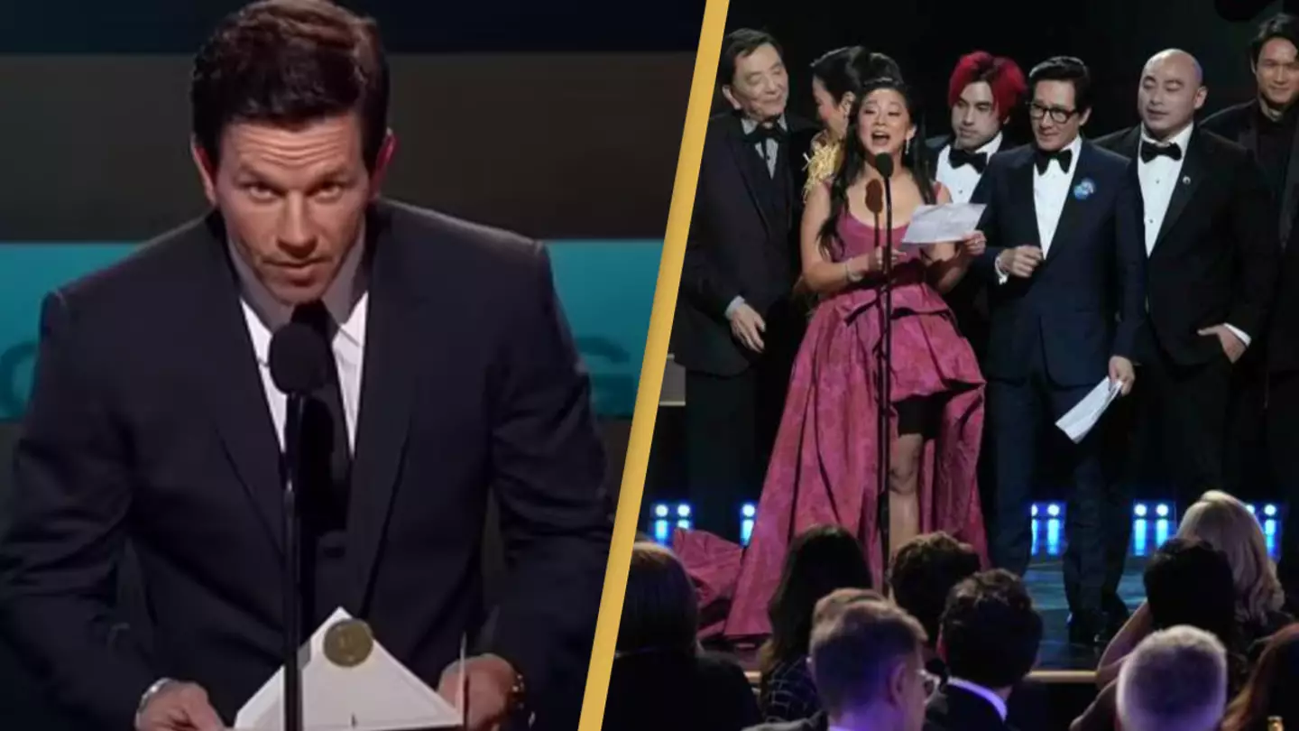 SAG Awards criticised for allowing Mark Wahlberg to present award to Asian cast