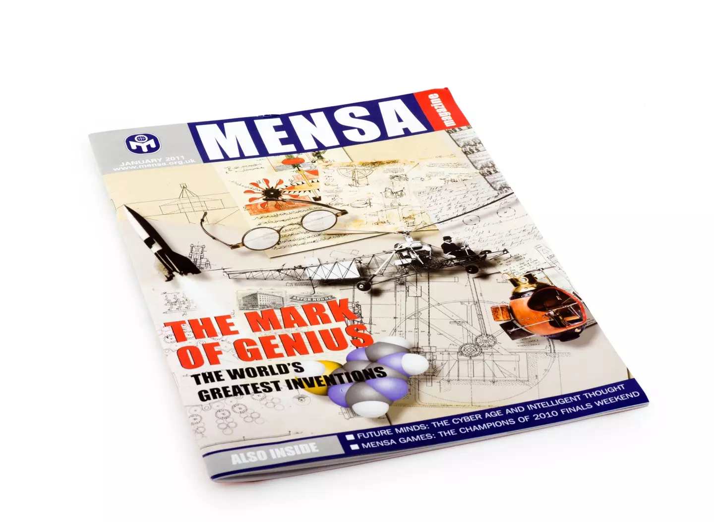 One of the benefits of being in Mensa getting their magazines, so it's handy that Isla can already read.