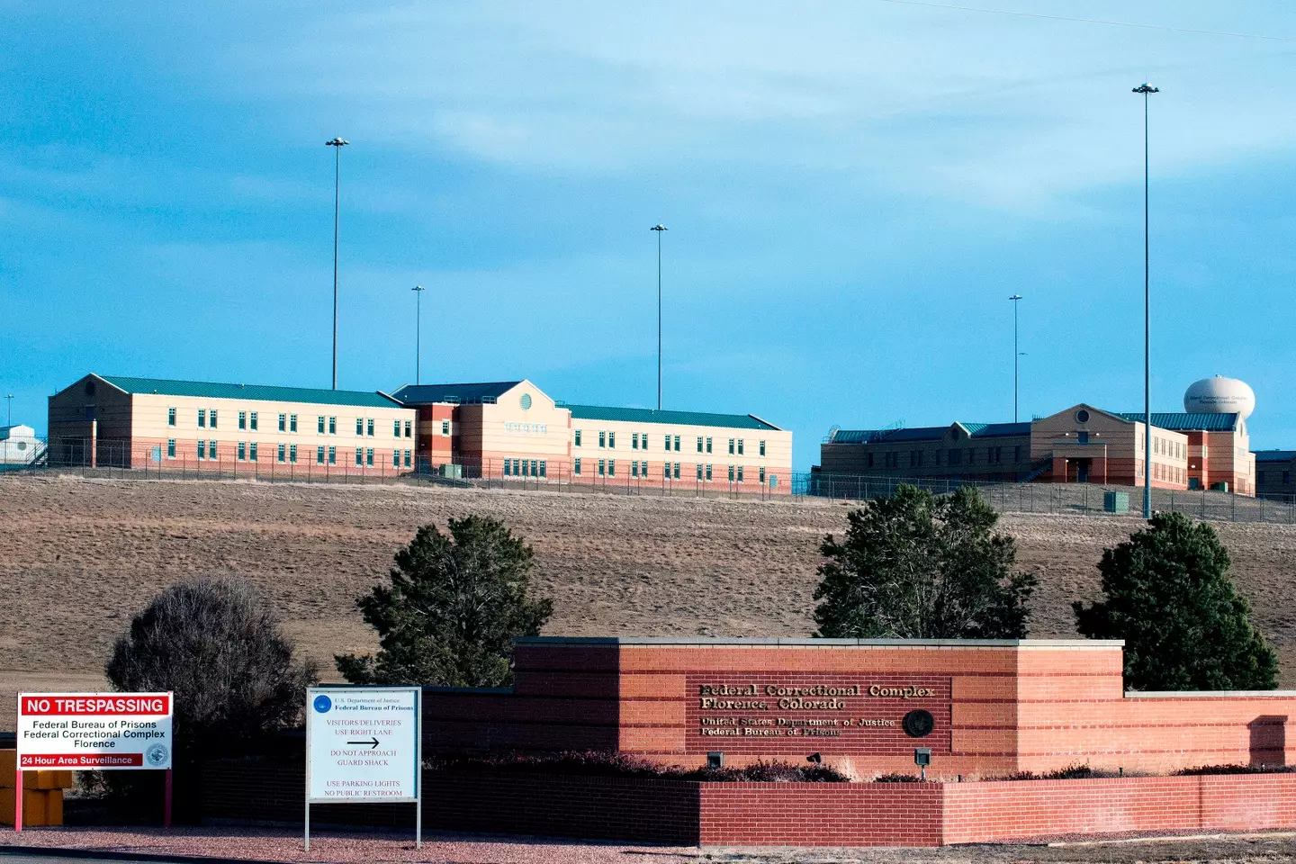 Prisoners are rarely allowed outside of their rooms. (JASON CONNOLLY/AFP via Getty Images)