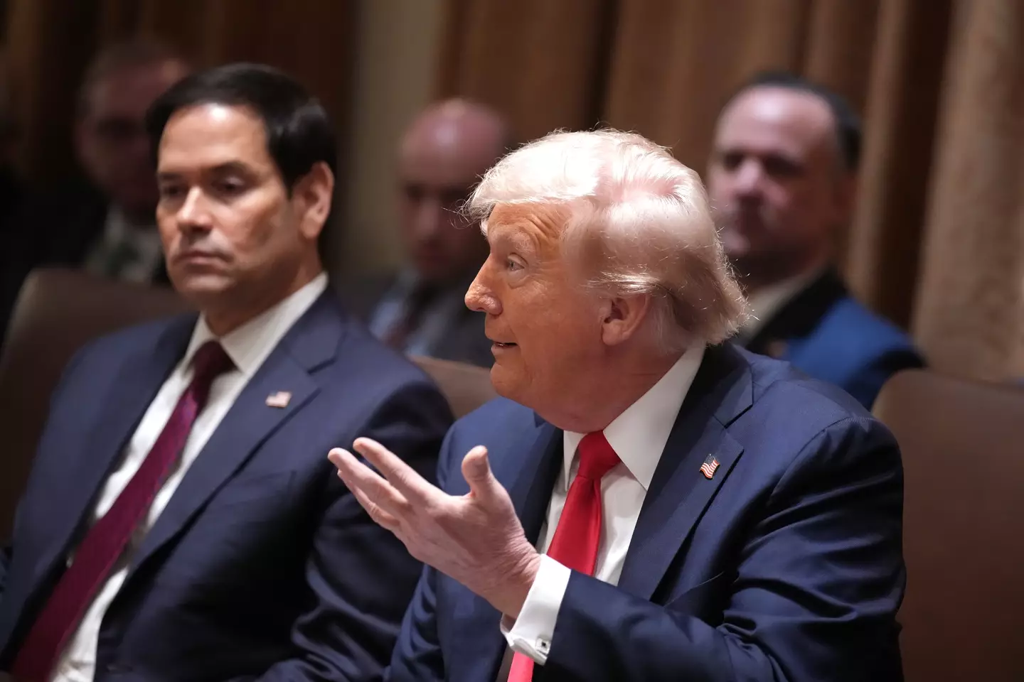 Trump took to Truth Social after the meeting (Andrew Harnik/Getty Images)