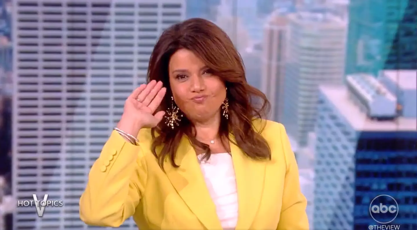 Clearly the hosts of The View were pretty pleased.