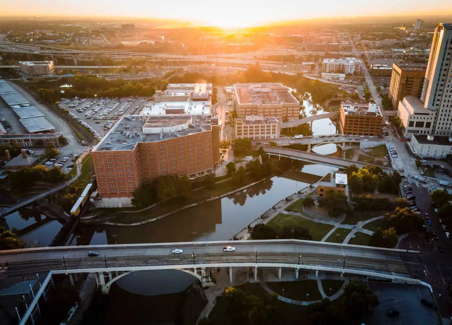 Two more bodies have been pulled from Houston's Buffalo Bayou in the last week (Mark Mulligan/Houston Chronicle via Getty Images)