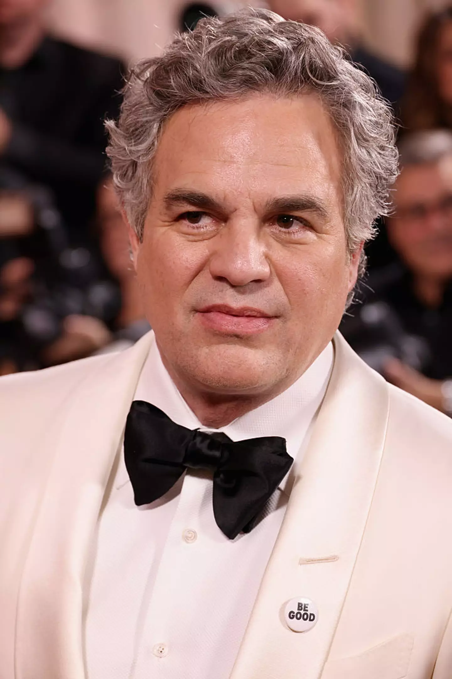 Mark Ruffalo wore a protest pin at the Golden Globes (John Shearer/WireImage)