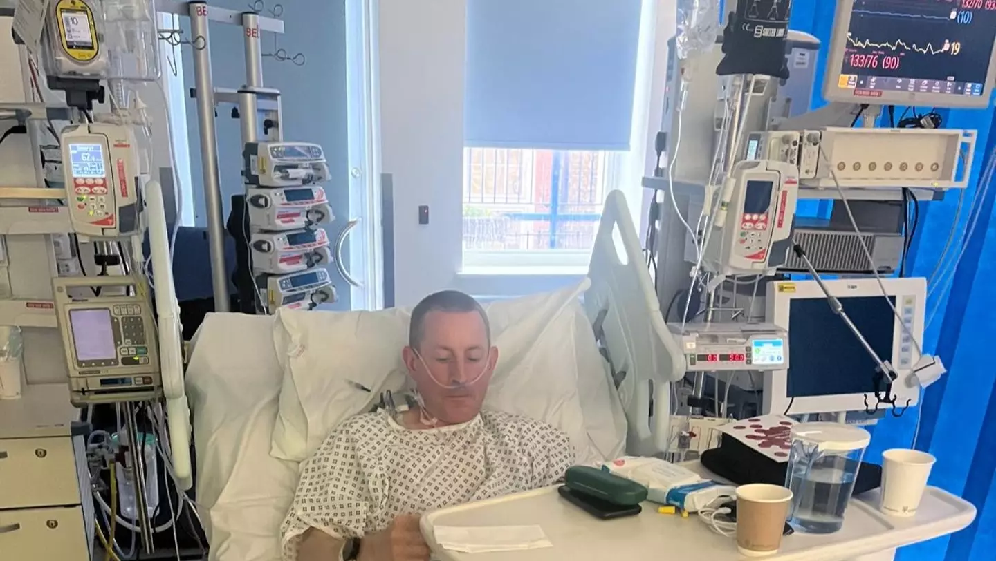 The father-of-two has been candid about his health struggles (GoFundMe)