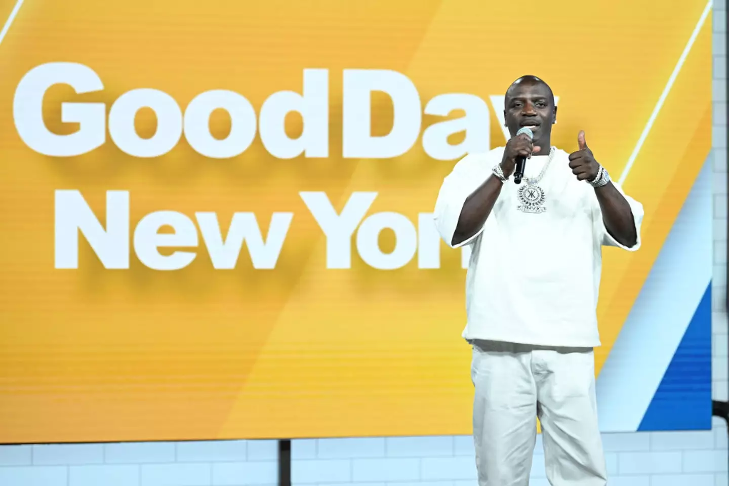 Akon is back with a bang as his single 'Akon's Beautiful Day' rises to number eight in the TikTok Billboard Top 50 (Michael Simon/Getty Images)