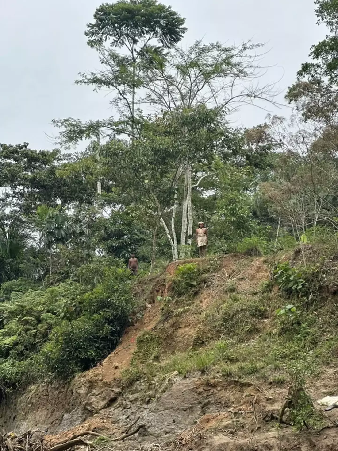 Marwan Busin spent five days with a tribe in Orellana, Ecuador (Marwan Busin/SWNS)