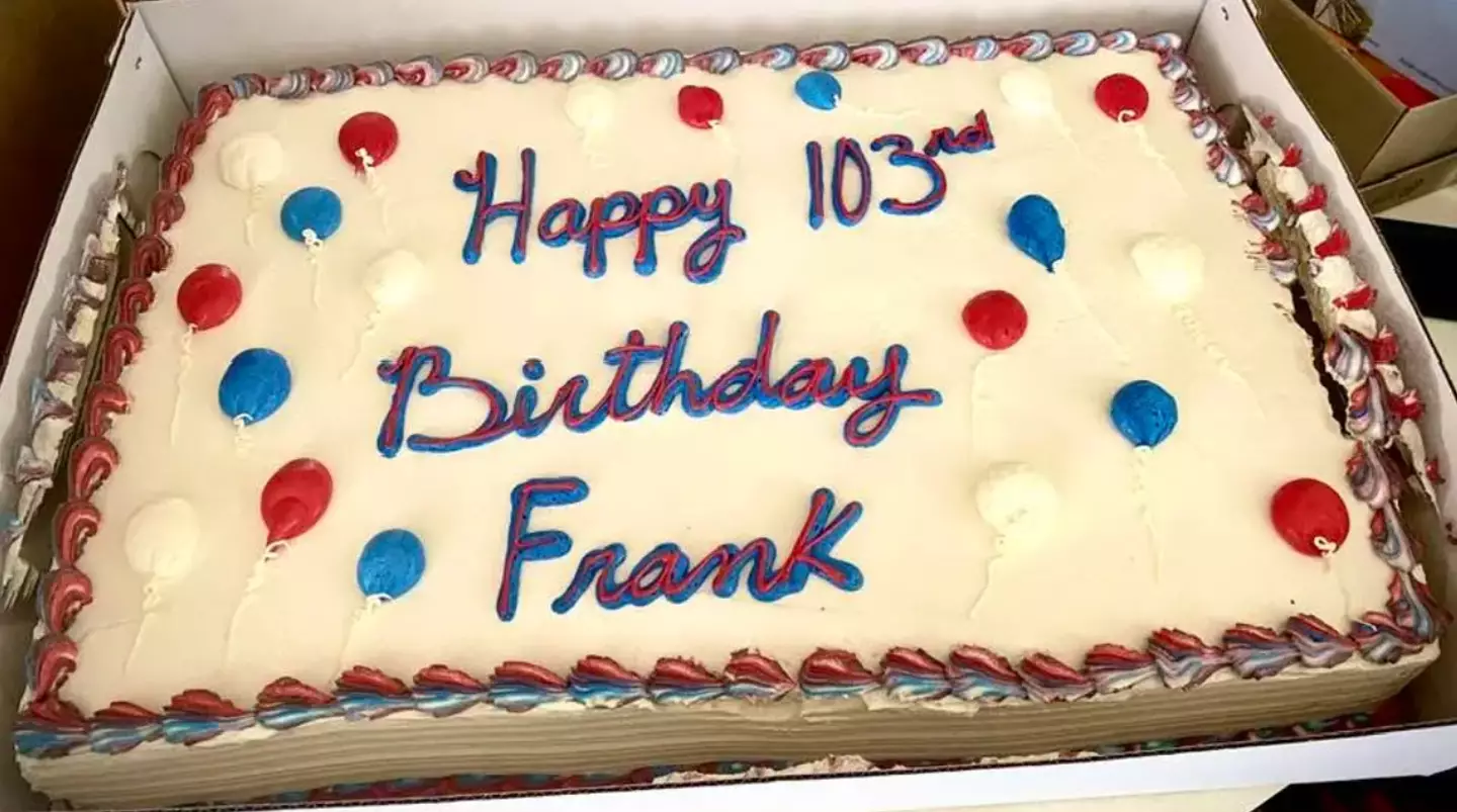 There was even cake! (Facebook)