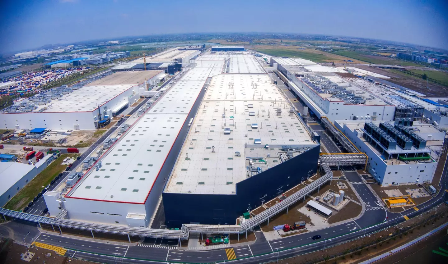 Car production at the Tesla Gigafactory in Shanghai continued through lockdowns.