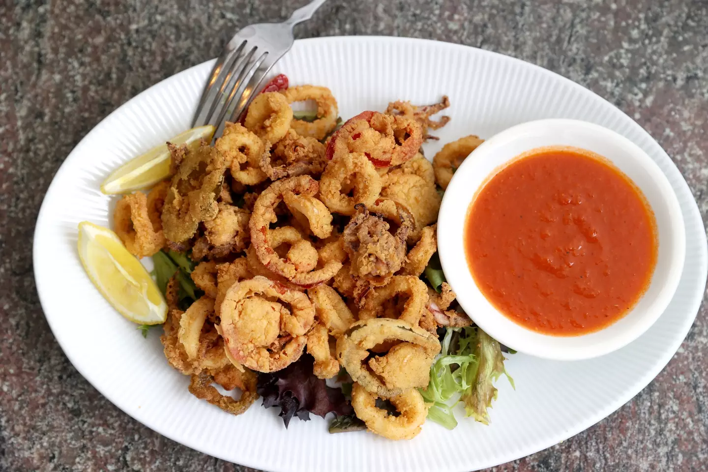 Fried calamari is still up for debate.