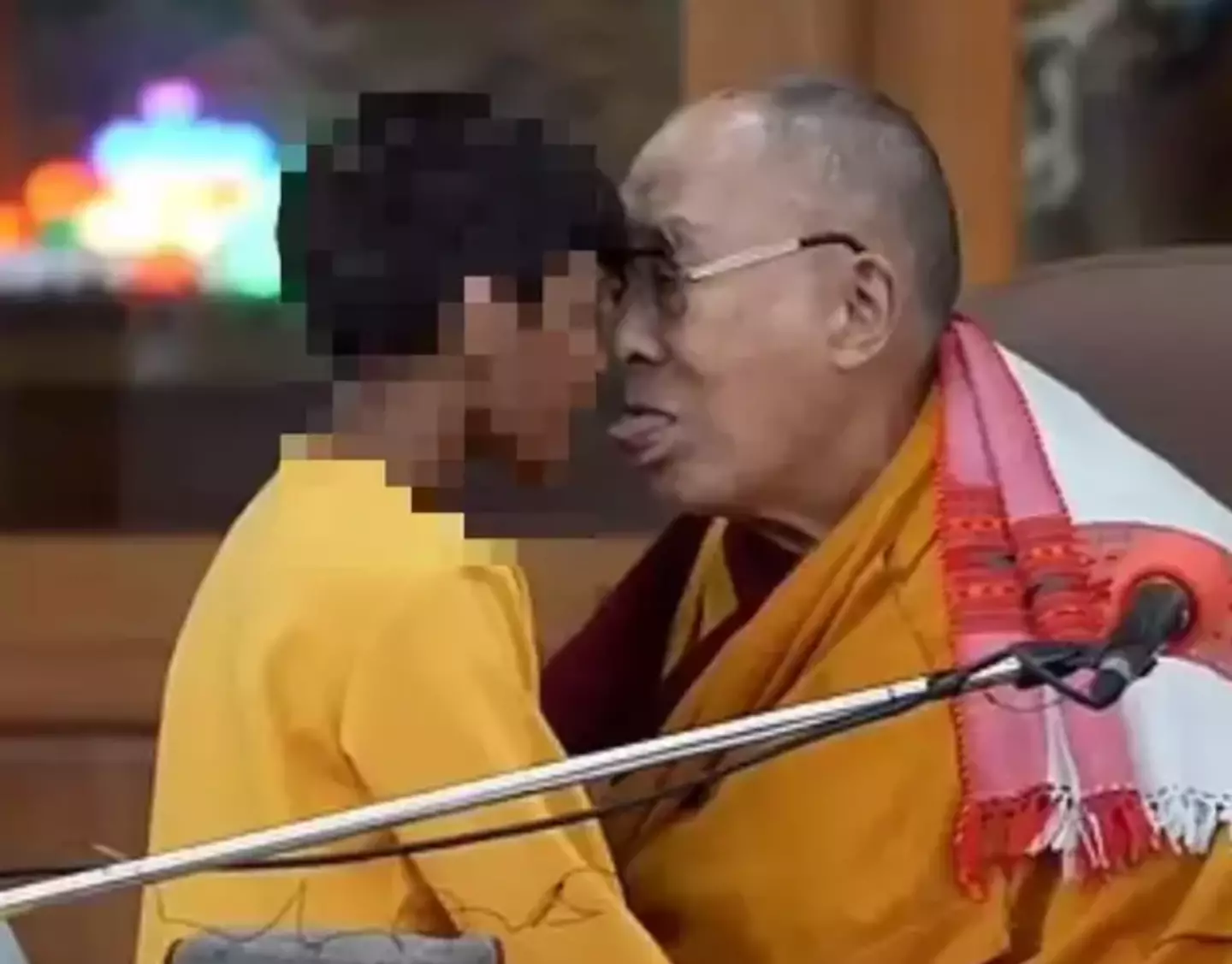 The Dalai Lama has been forced to apologise for the viral video.