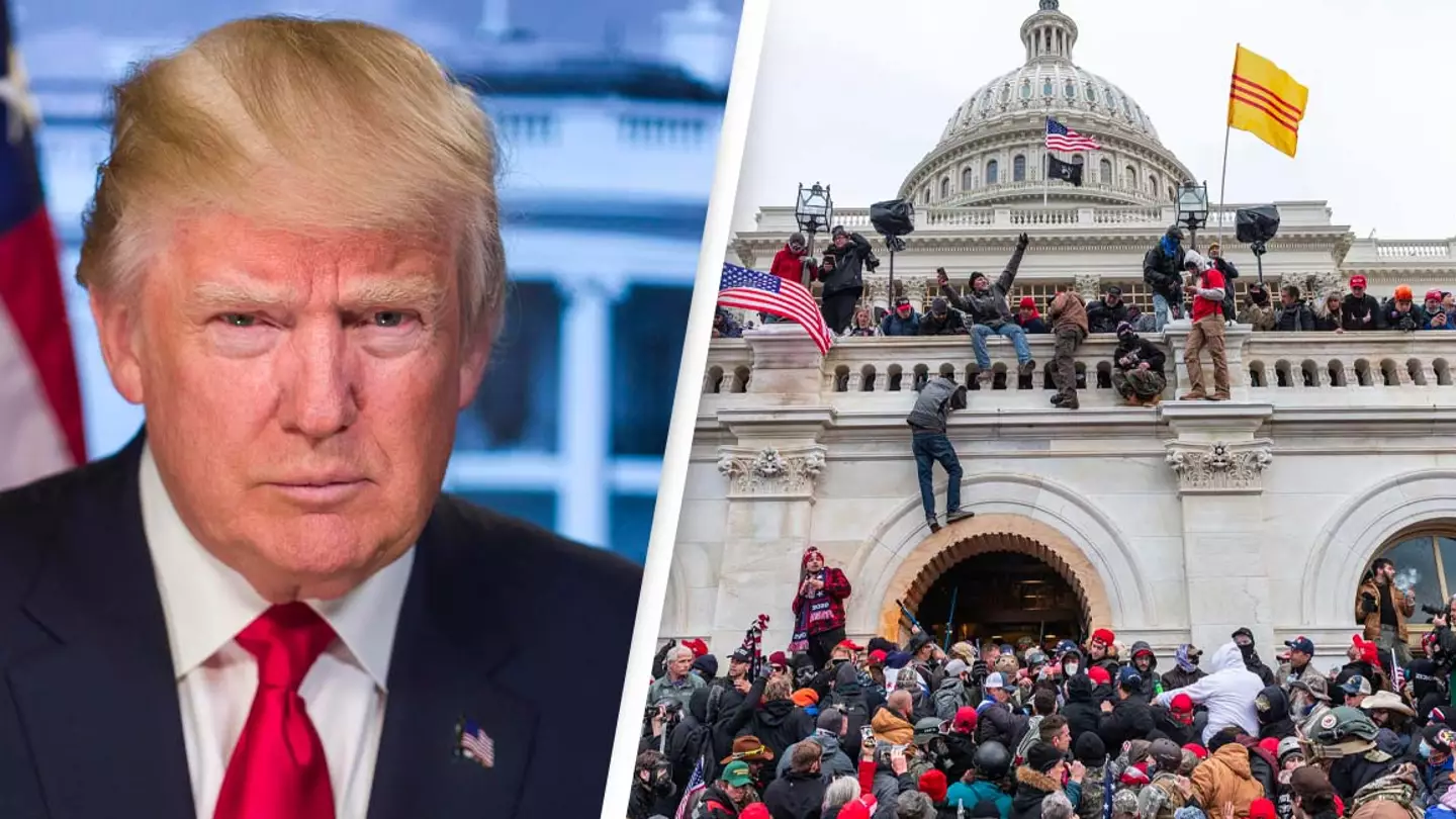 Donald Trump Says He Will Pardon Capitol Rioters If He Returns To The White House In 2024