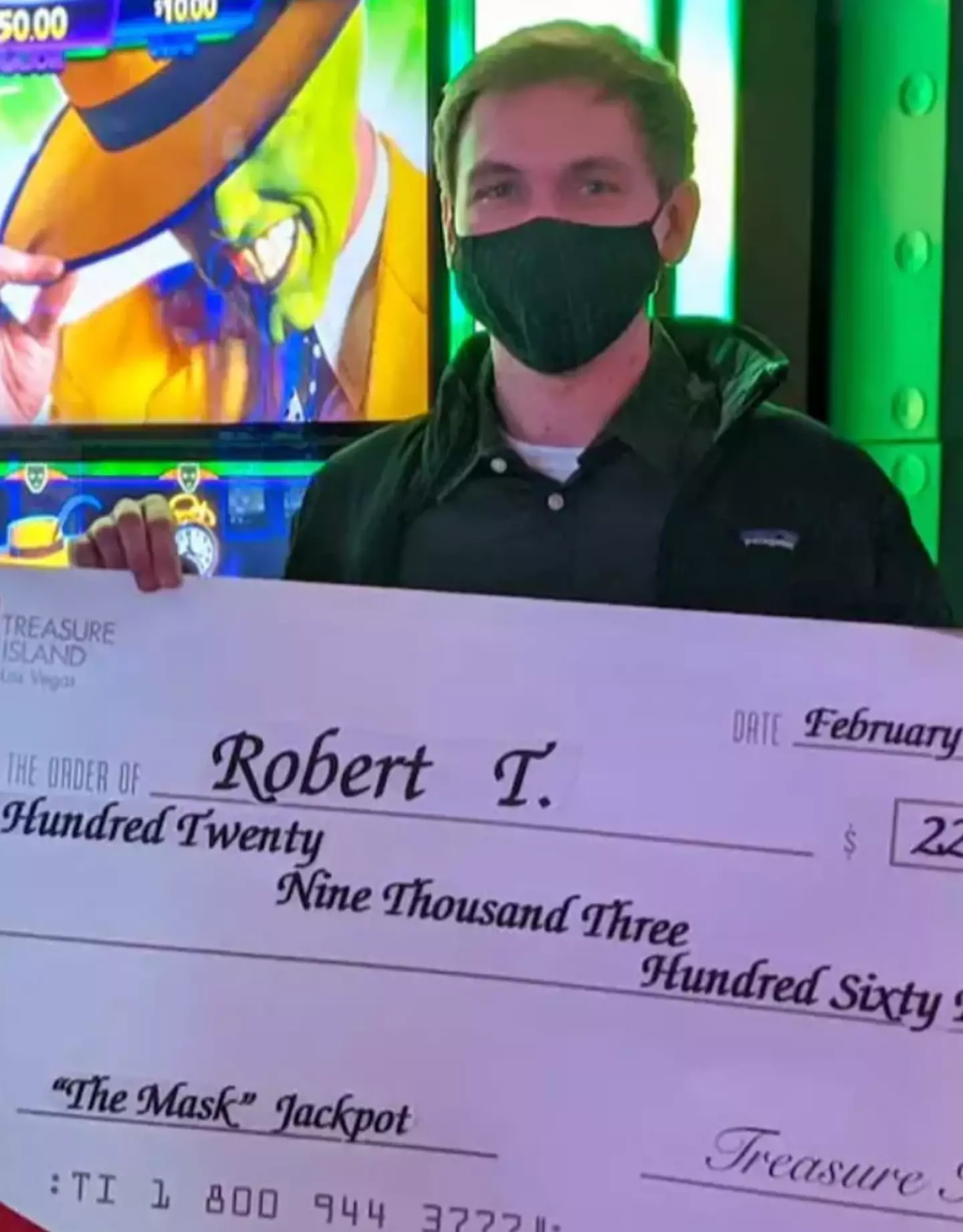 It took authorities two weeks to track Robert Taylor down to give him his winnings.