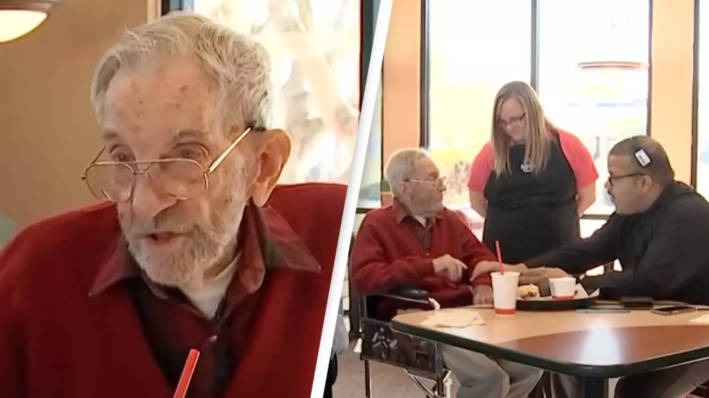 Arby’s gives 98-year-old WWII veteran with no family free food for life