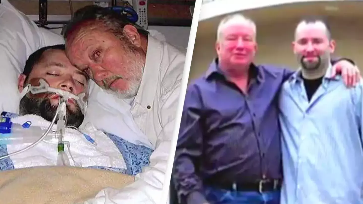 Father saved son's life after having 'stand-off' with SWAT team when doctors wrongfully declared him brain dead