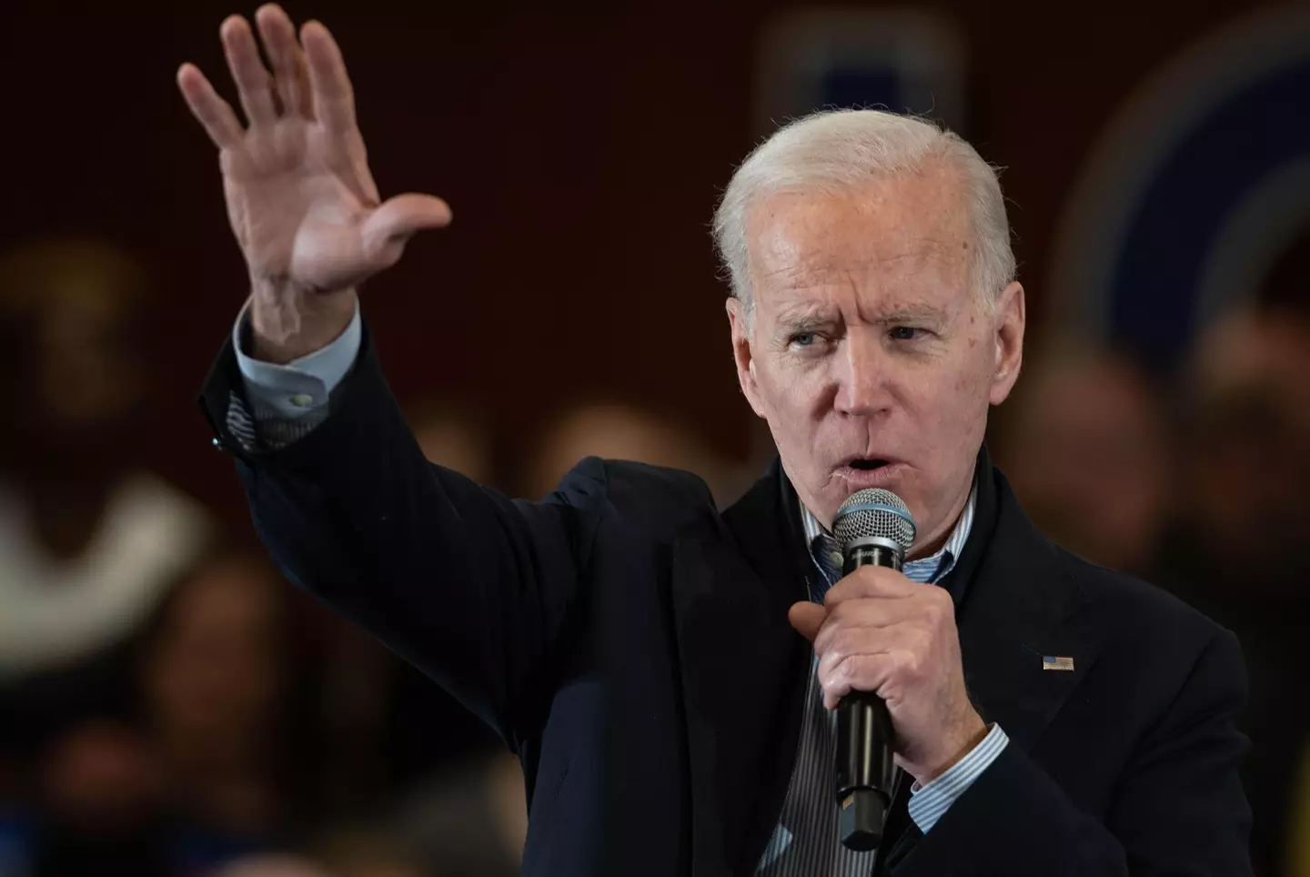 Joe Biden paid his respects to the late monarch today.