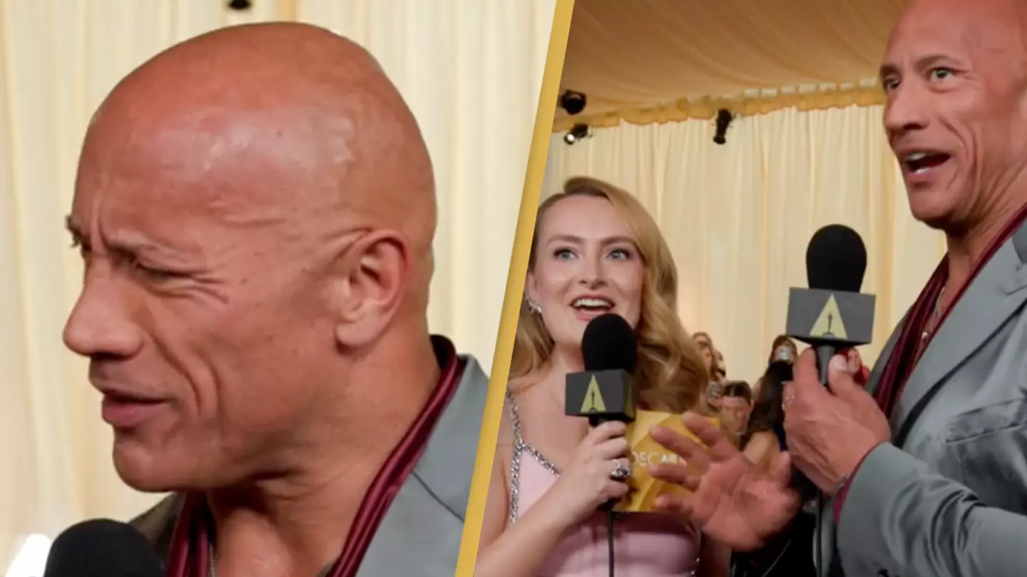 The Rock's bizarre 'no-lose' clause in contract may explain extremely awkward interview moment