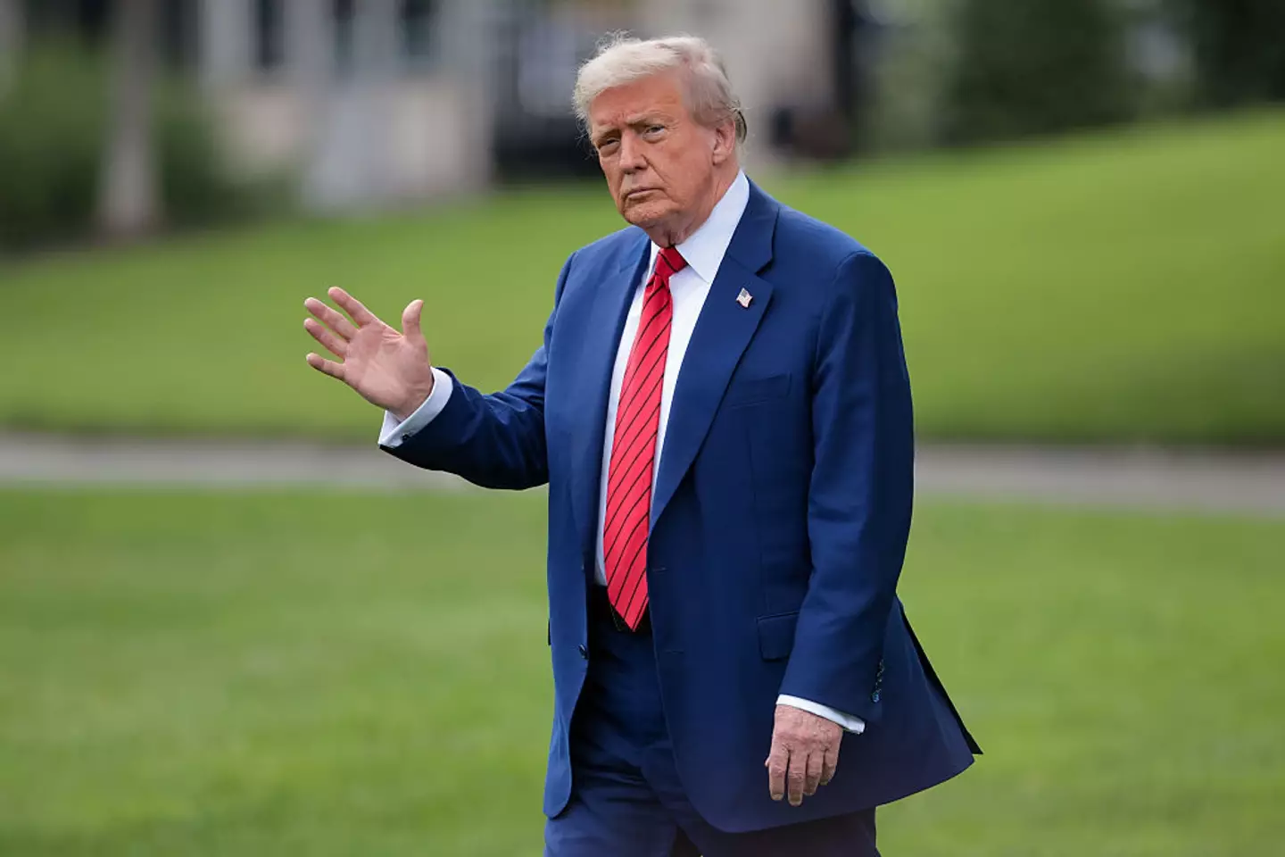 Trump spoke at length about the Iran-Israel conflict (Kayla Bartkowski/Getty Images)