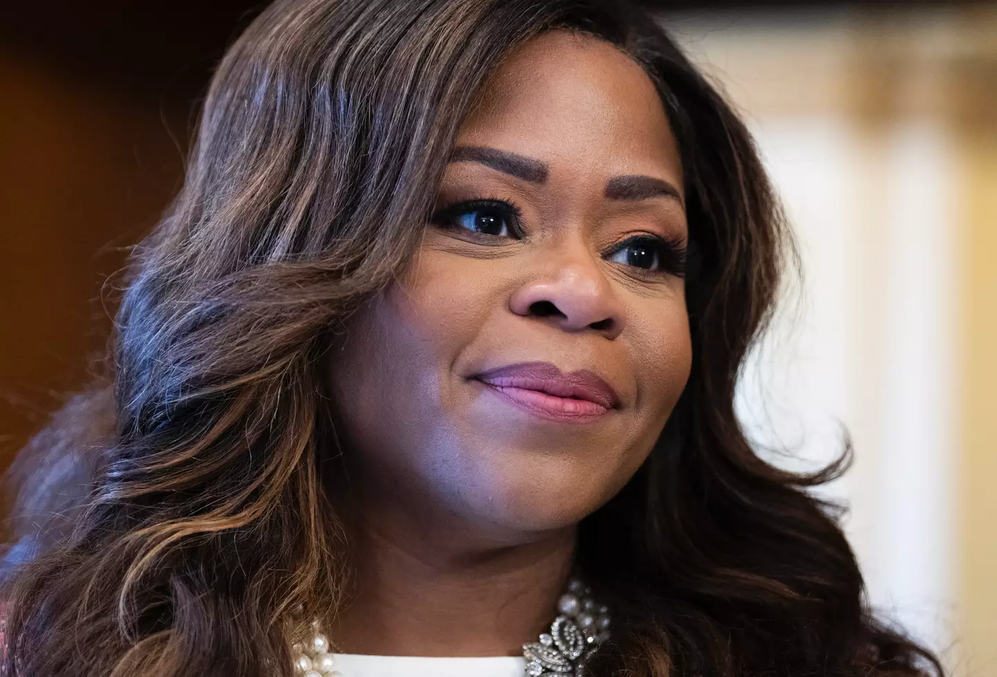 Sheila Cherfilus-McCormick is accused of using some of the money to fund her political campaign (Tom Williams/CQ-Roll Call, Inc via Getty Images)