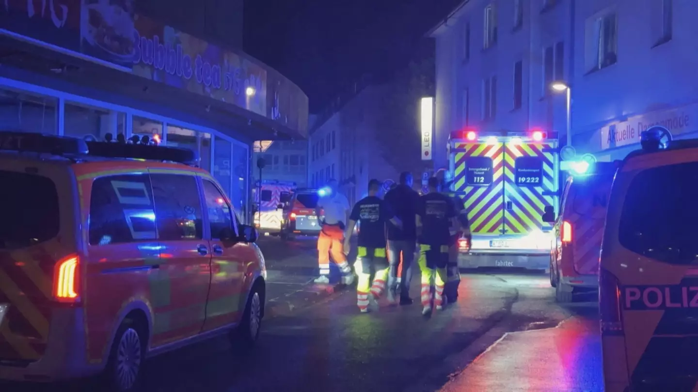 Three people were killed and eight injured (GIANNI GATTUS/NonStopNews/AFP via Getty Images)