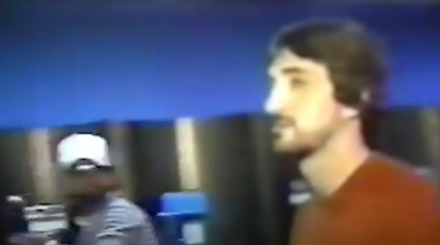 The shooting was caught on live TV.