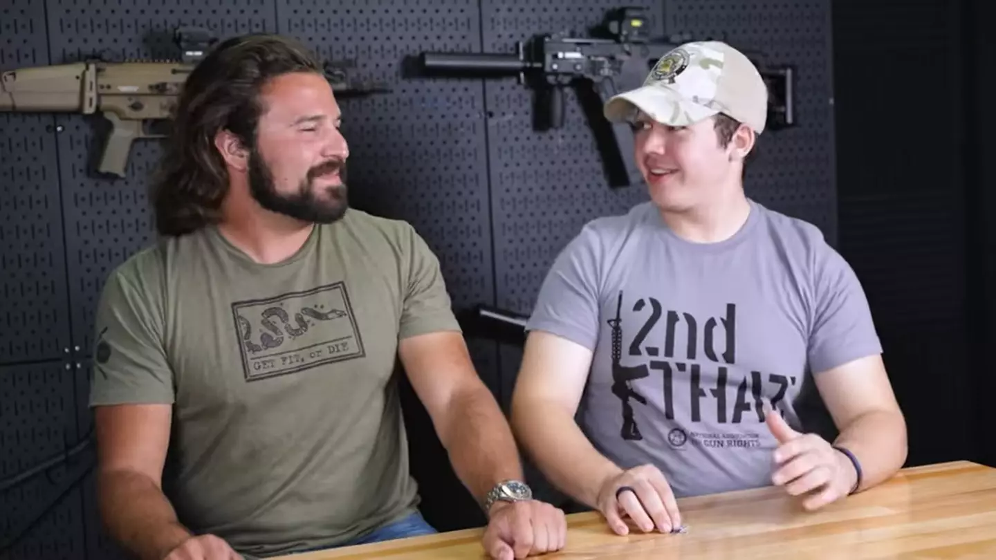 Kyle Rittenhouse announced his YouTube channel would be about guns.