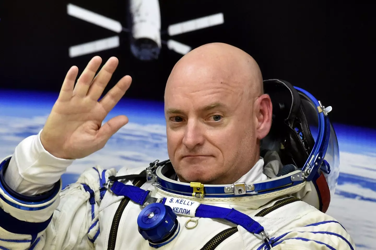 Scott's body mass decreased in space, while his brother's went up (KIRILL KUDRYAVTSEV/AFP via Getty Images)