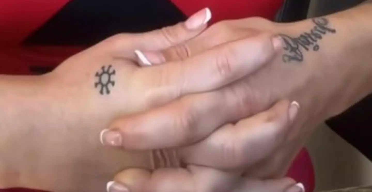 Ganna has a number of tattoos (NamUS)