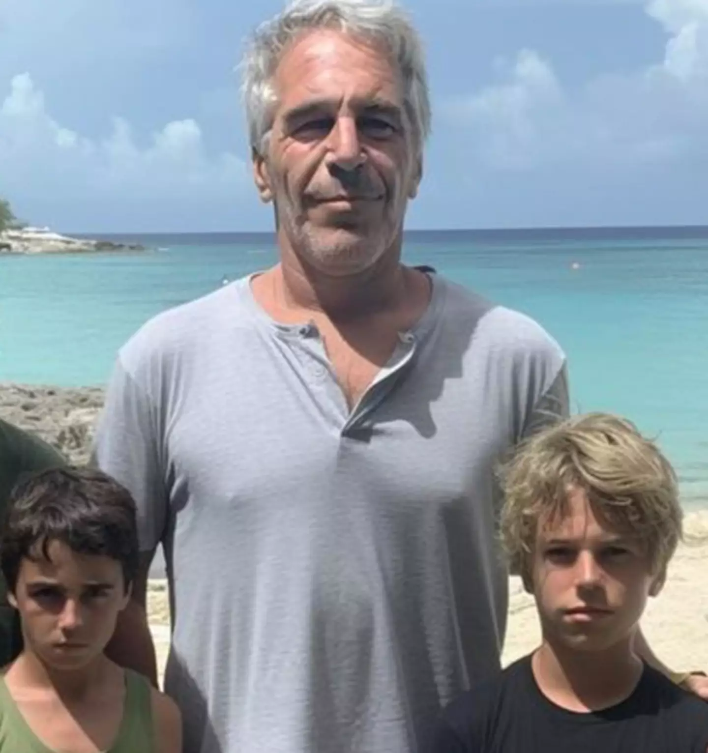 The image of Epstein.