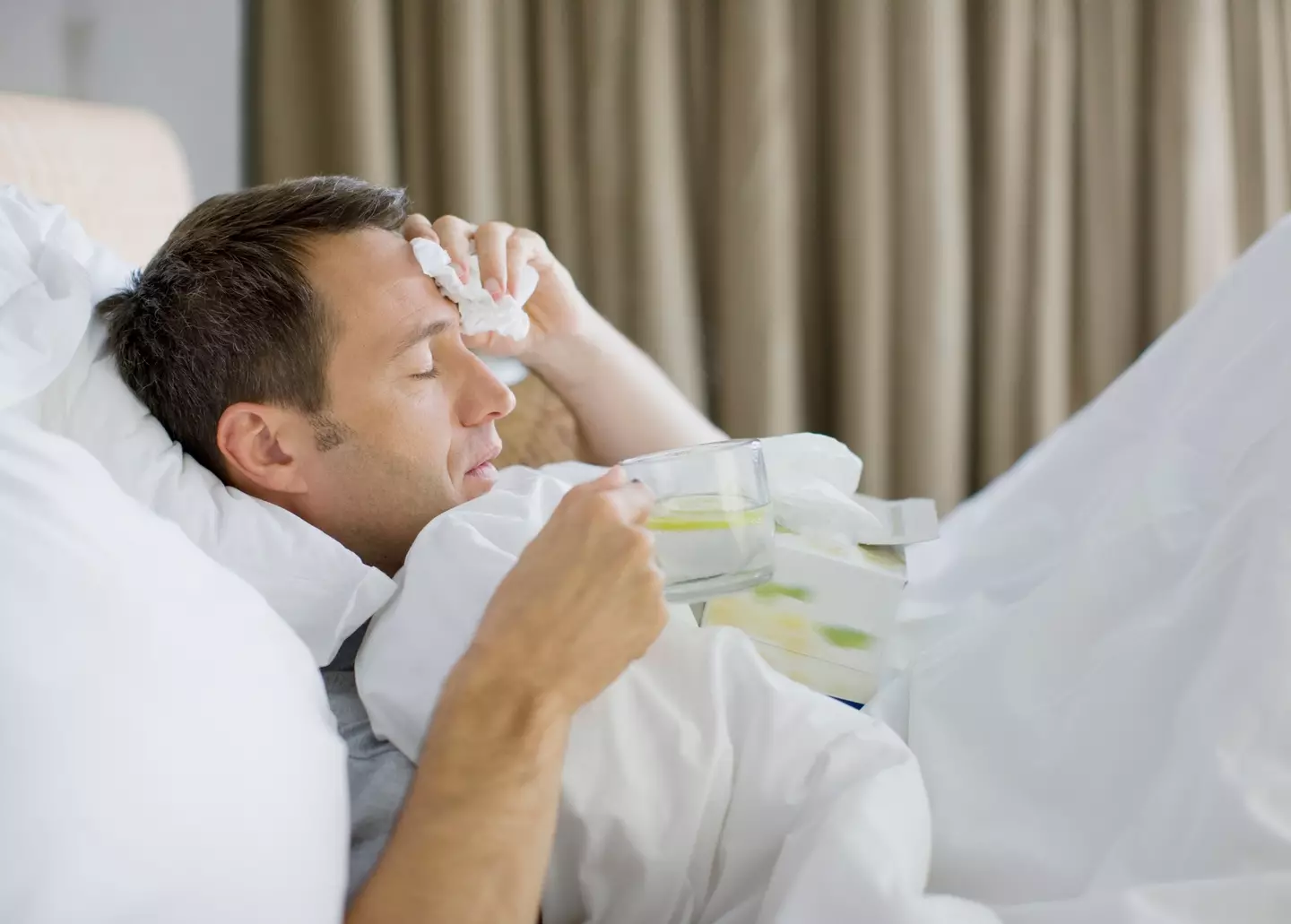 Having your head raised while sleeping can open up your airways (Getty Stock Images)