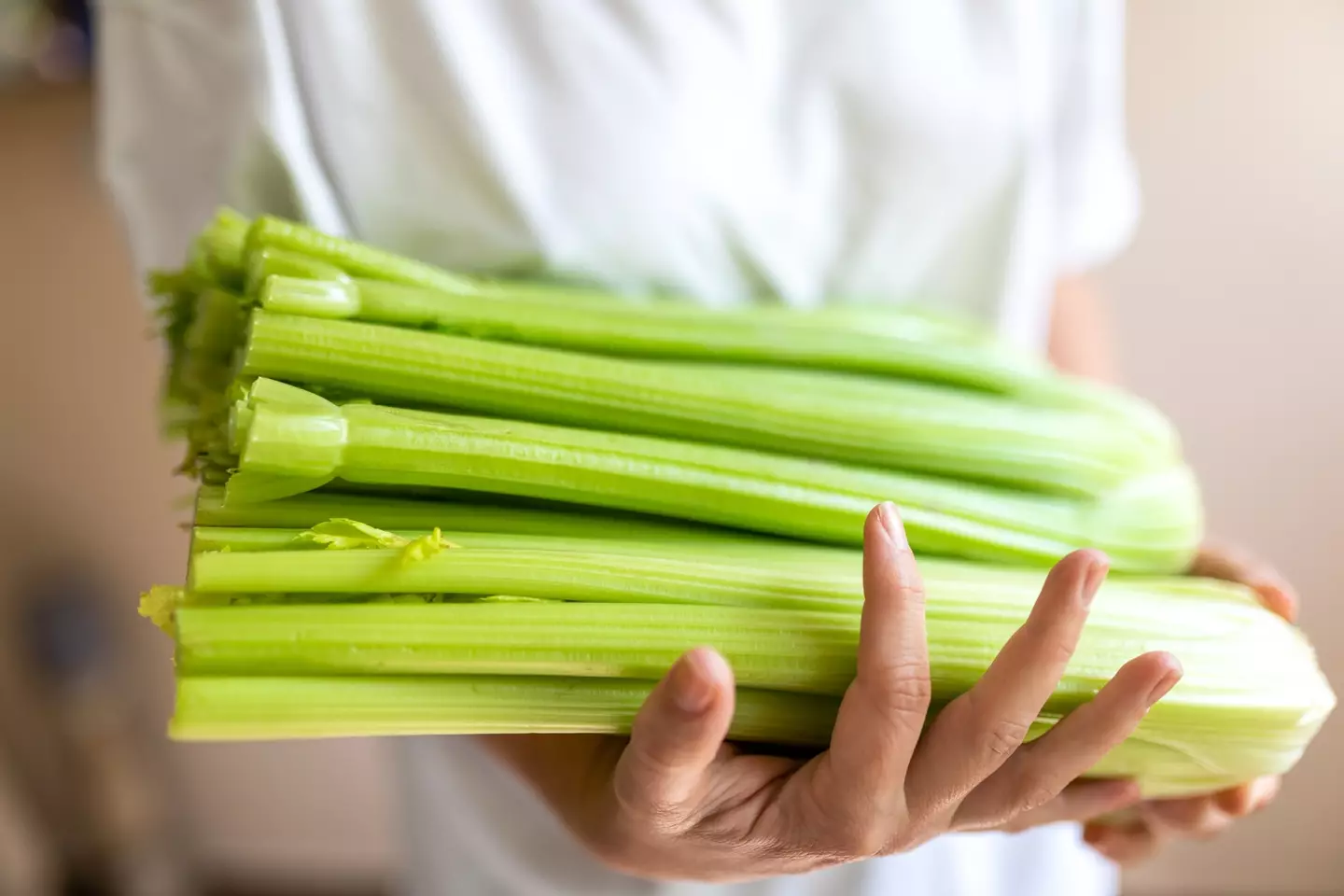 Celery is supposedly one of the worst things you can put down the drain (Getty Stock)
