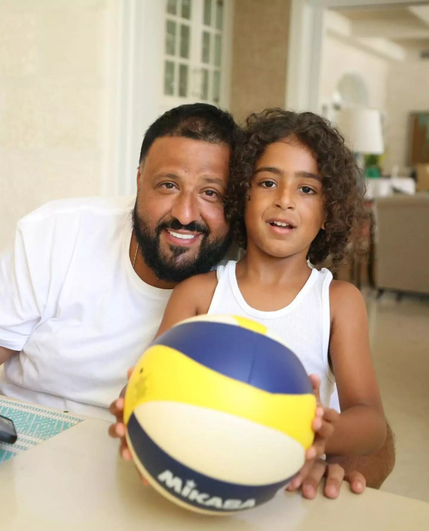 Khaled is dad to two sons.
