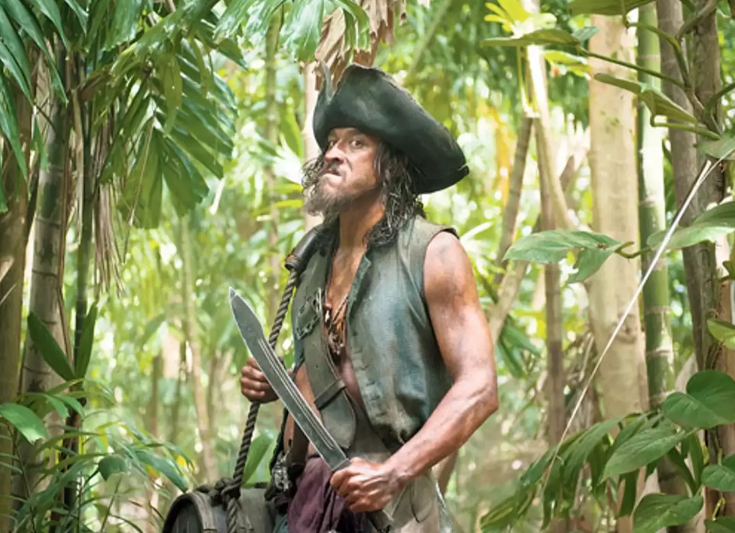 Tamayo Perry featured in Pirates of the Caribbean. (Disney)